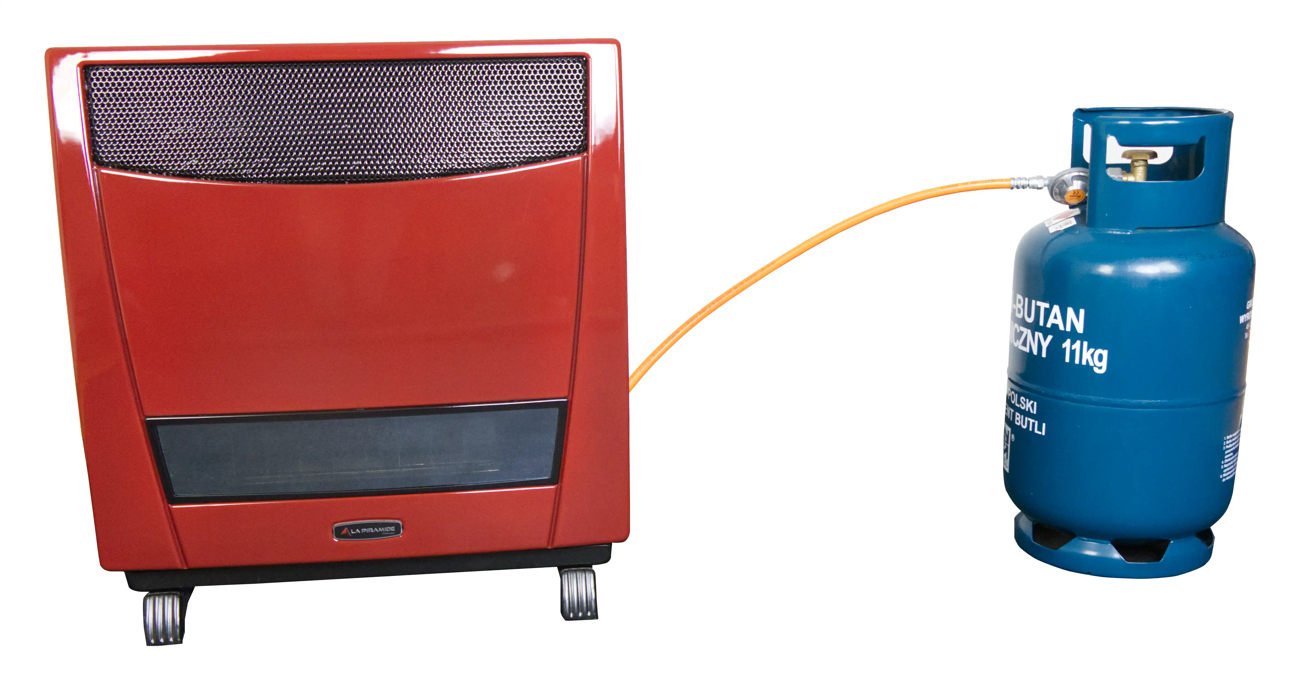 Space gas heater for indoor usage